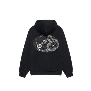 Felpa con cappuccio Stussy con drago