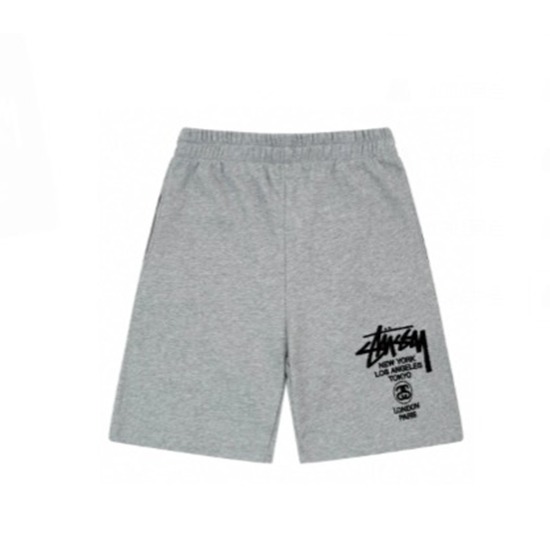 Stussy World Tour grigio chiaro Short Stussy World Tour grigio chiaro Short