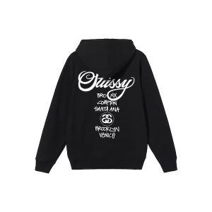 Felpa con cappuccio Stussy World Tour