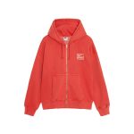 Felpa con cappuccio Nike Stussy rossa