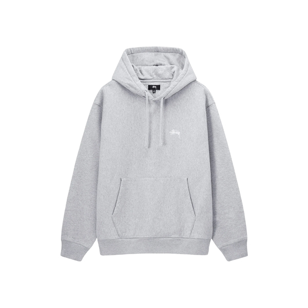 Felpa Stussy grigia Felpa Stussy grigia