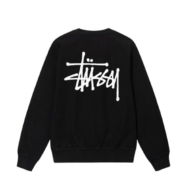 Stussy Negro Sweatshirt Stussy Negro Sweatshirt